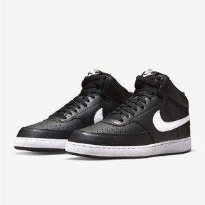 NIKE COURT VISION MID NN Black Sneakers, Shoes - Size 11 - DN3577-001 - NIB